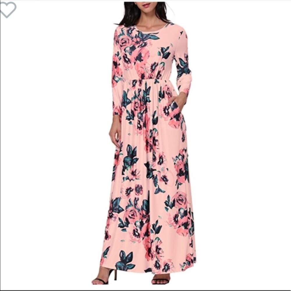 Maxi floral dress